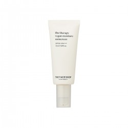 The Therapy Vegan Moisturizing Sun Serum SPF50+ PA++++ 50g - Skin Care Sunscreen, No Whitecast weightless