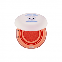 THE FACE SHOP x How to Train Your Dragon fmgt Moisture Cushion Blusher 8gm (3 Shades) - Cream Blush for Naturally Flushed Dewy Skin 03 Coral