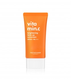 THE FACE SHOP Vitamin Brightening Tone-Up Sunscreen SPF50+ PA+++ 50ml - Vitamin Enriched Suncream for Sun Protection prevent Hyperpigmentation