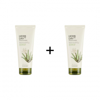 [1+1] 9.9 Herb Day 365 Master Blending Foaming Cleanser Aloe & Green Tea