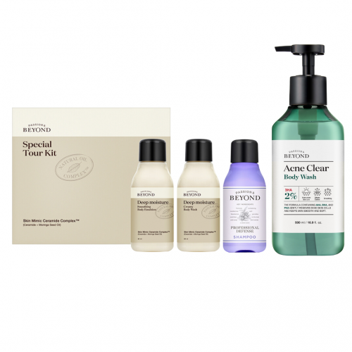 [BUNDLE] Beyond Acne Body Wash 500ml + Beyond Tour Kit