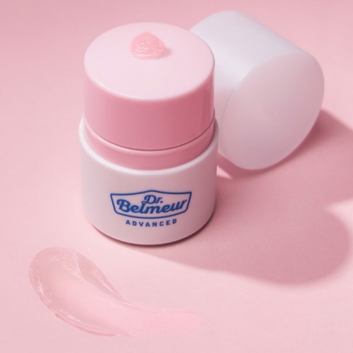 Dr Belmeur Vegan Pink Lipcerin 15ml - Tinted Moisturizing Multipurpose Lip Balm for Dry & Sensitive Skin