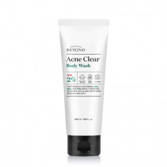 BEYOND Acne Body Shower Wash Care (150ml) - Triple Acid & Cica Body Shower Gel for Oily & Acne Prone Skin