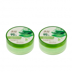 Jeju Aloe Fresh Soothing Gel x2